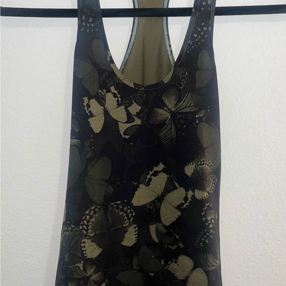 Lululemon Racerback Butterfly Design - Picture 4 of 7